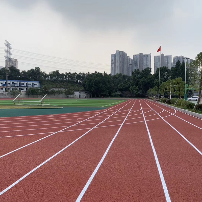 公园400m塑胶跑道,公园400米标准塑胶跑道造价