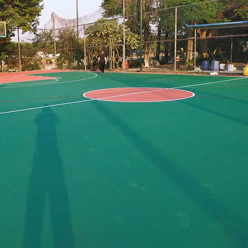 佛山篮球场建设,广东硅pu篮球场施工工程