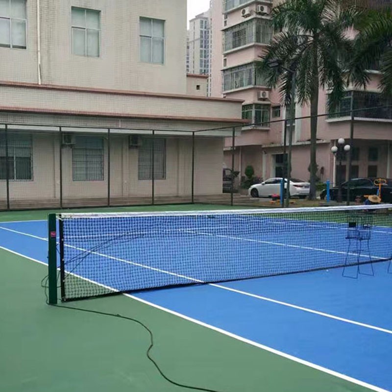 硅PU网球场造价,玉林硅pu网球场标准建设