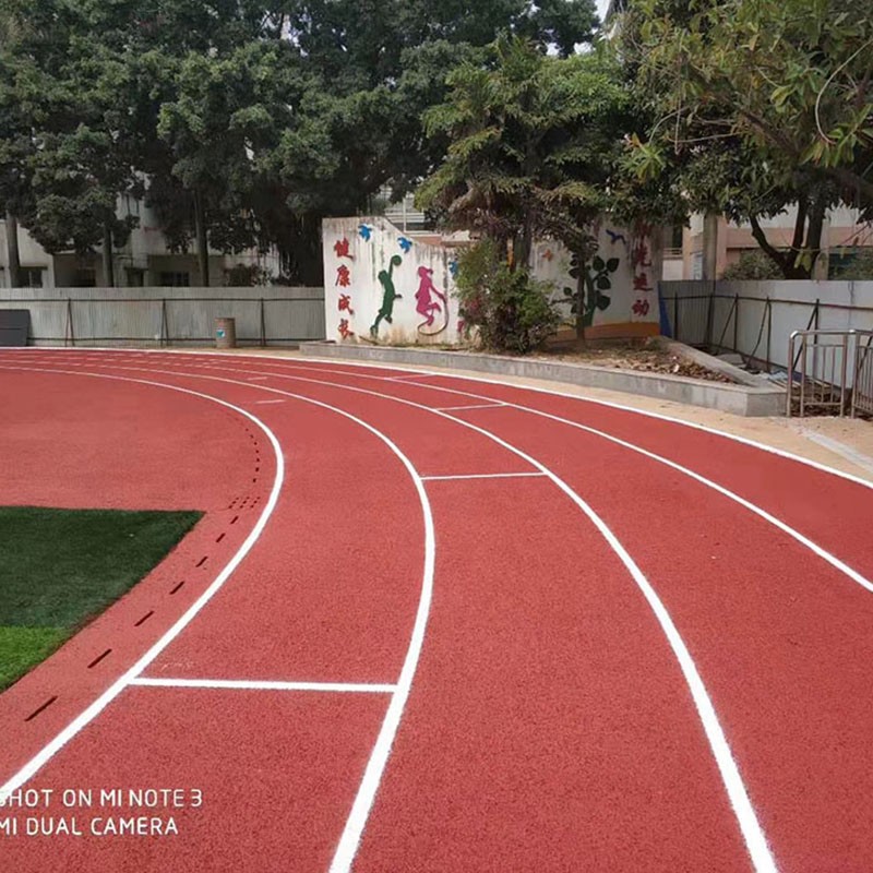 湘潭学校塑胶跑道厂家,学校塑胶跑道材料平方报价