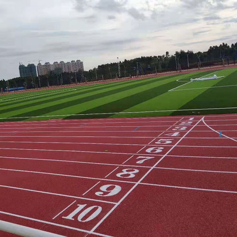 橡胶跑道施工,石狮校园橡胶跑道材料预算价