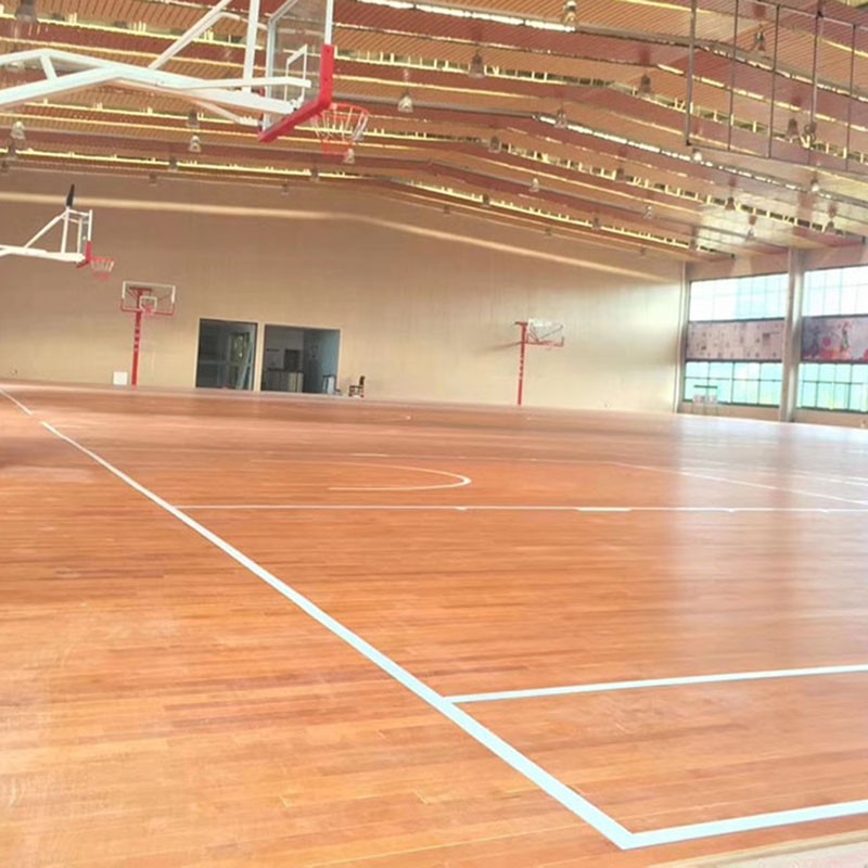 承德木地板篮球场建设 篮球场木地板材料一平方怎么卖