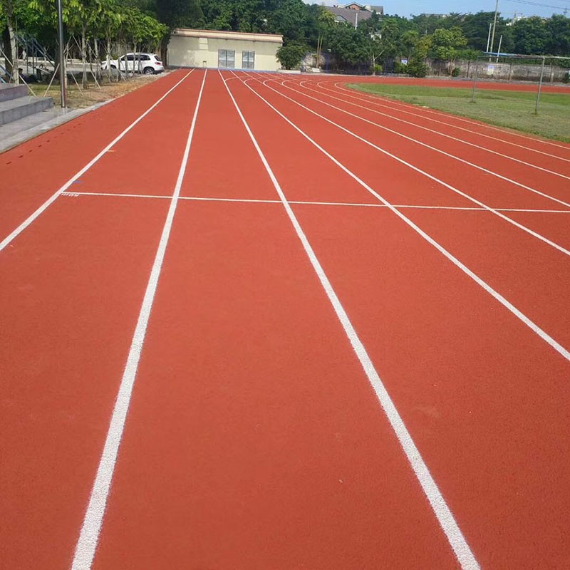 新国标塑胶跑道厂家材料直销 运城新国标塑胶跑道平方米价钱