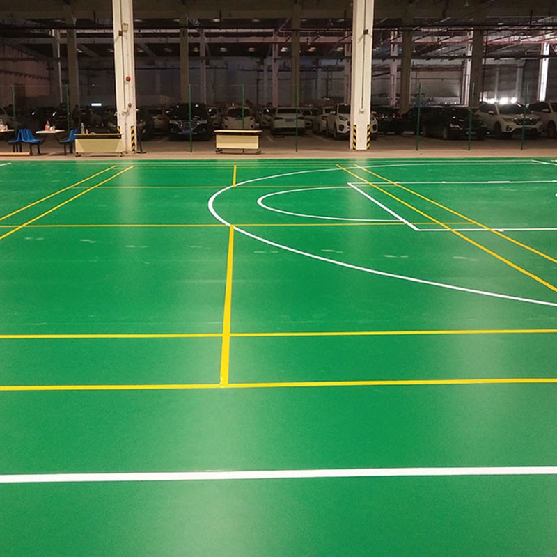 PVC羽毛球场铺设方案 建设一个pvc羽毛球场多少钱