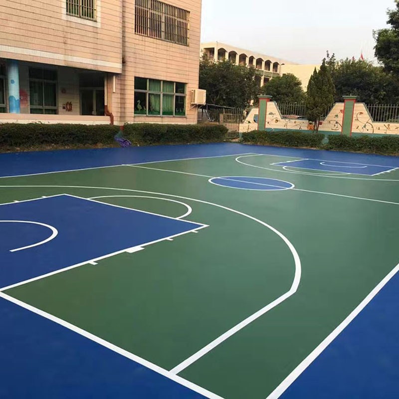 篮球场建设厂家，新国标篮球场施工建设标准