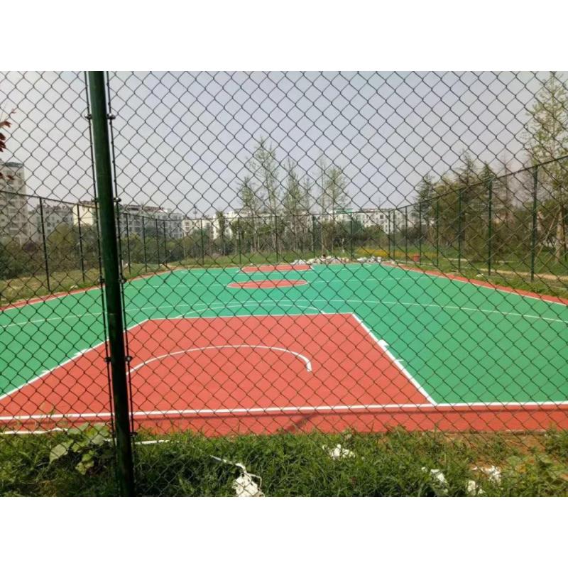 丙烯酸塑胶篮球场施工的两点建议
