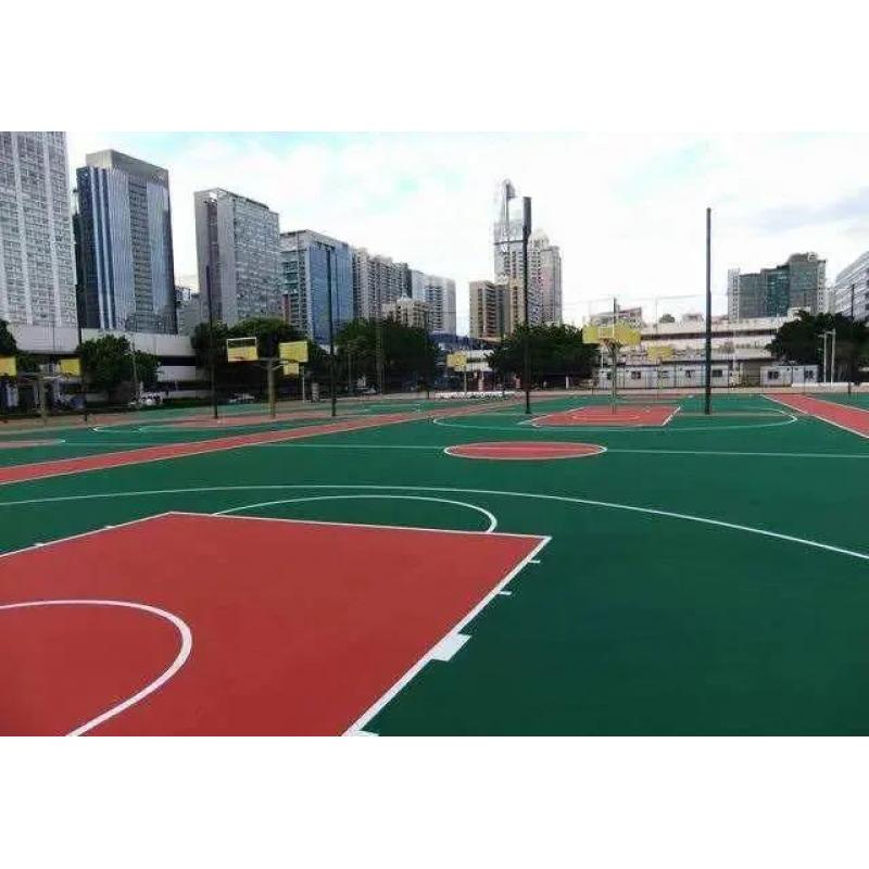 硅PU球场材料厂家：硅PU球场起泡分析及解决方案
